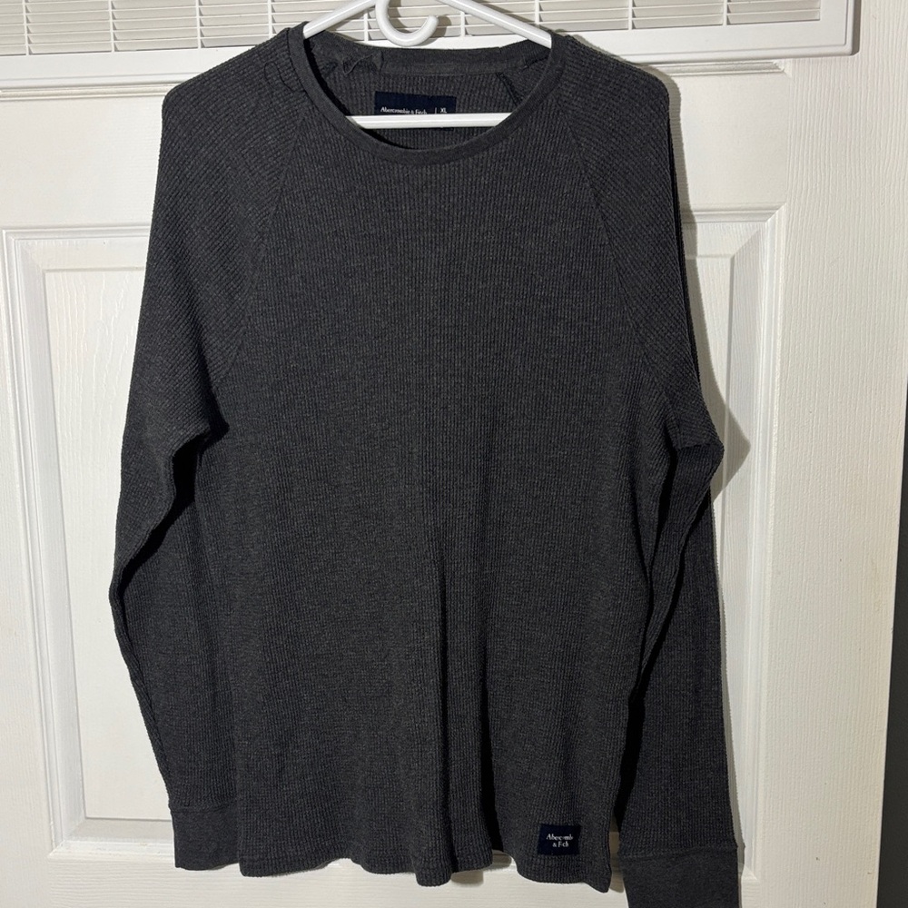 Dark Gray Long Sleeve Sweater